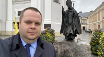 Jakub Przewoźnik, pomnik Jana Pawła II, Wadowice