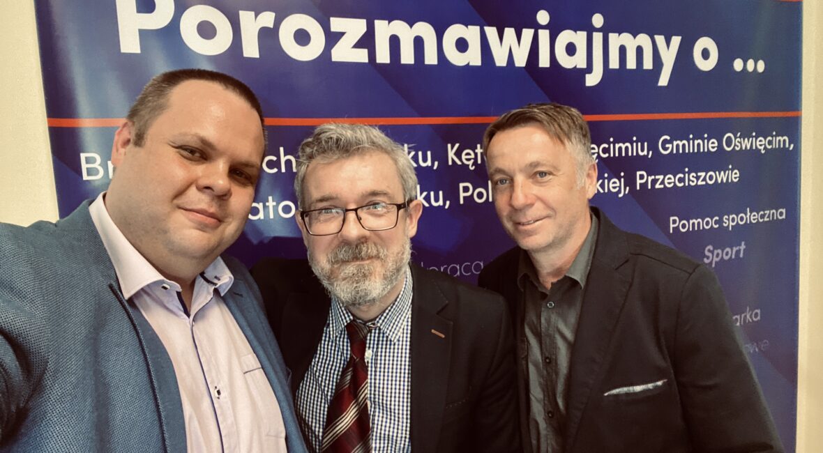 Od lewej: Jakub Przewoźnik, Paweł Plinta, Waldemar Łoziński