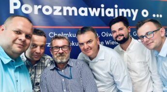 Od lewej: Jakub Przewoźnik, Waldemar Łoziński, Paweł Plinta, Mariusz Krystian, Mateusz Przejczowski, Seweryn Niemczyk
