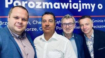 Od lewej: Jakub Przewoźnik, Jarosław Jurzak, Paweł Plinta, Waldemar Łoziński