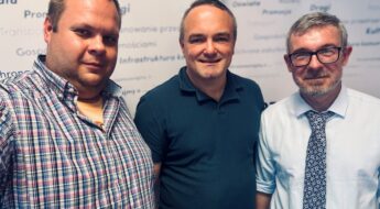 Od lewej: Jakub Przewoźnik, Maciej Klima, Paweł Plinta
